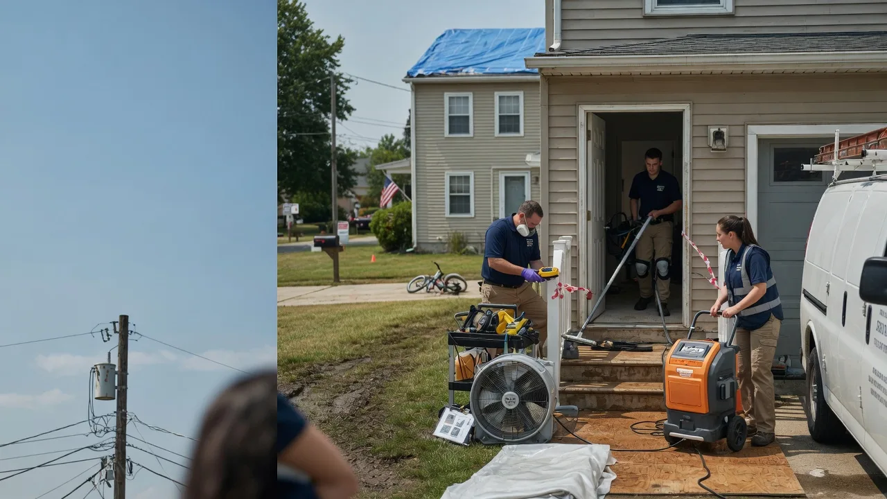 Water Damage Repair in Idlewild, MI near me